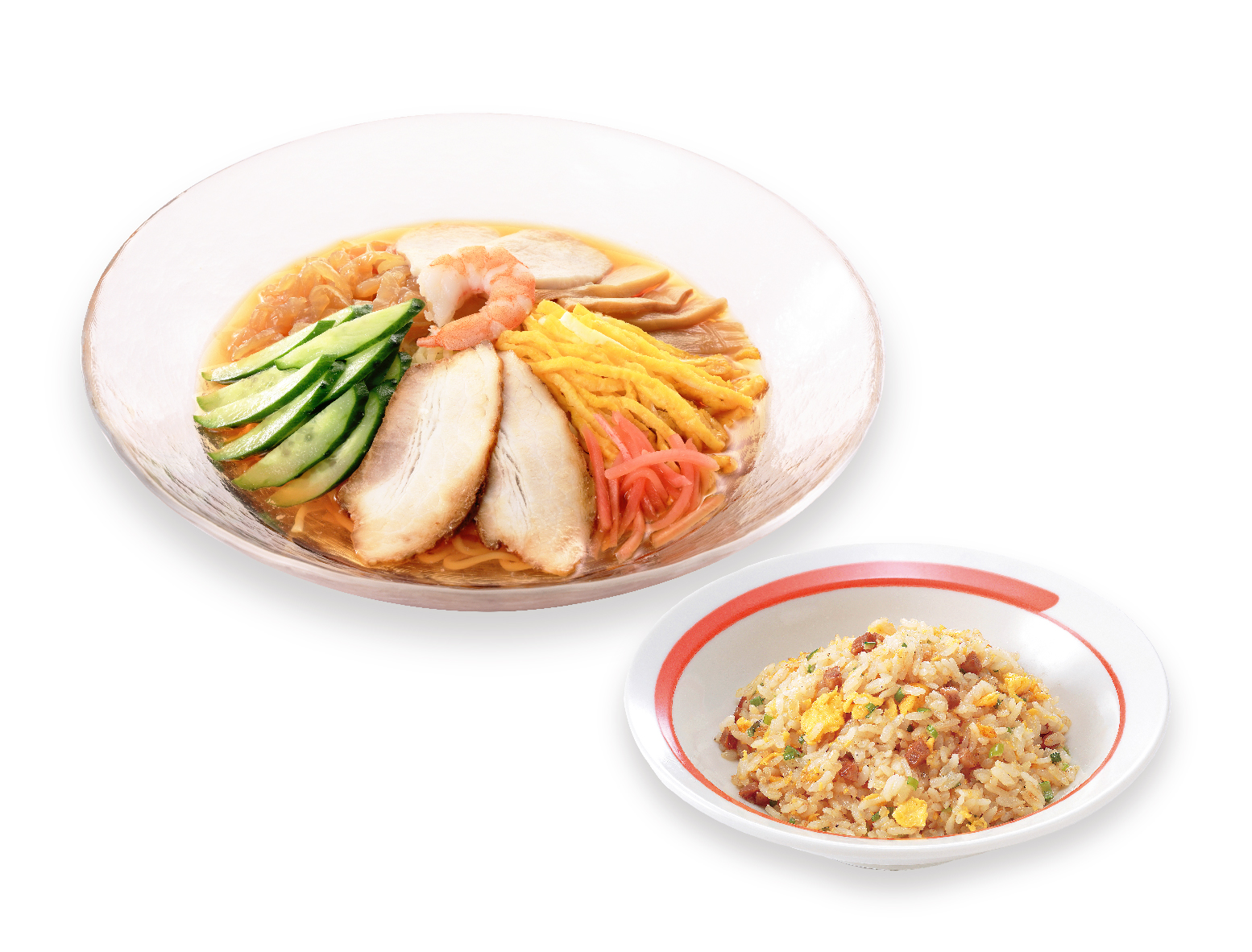 冷し中華 チャーハンセット