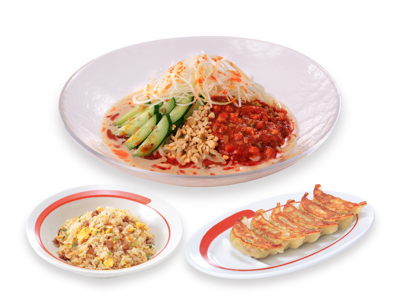 冷し担担麺 ミックスセット